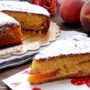 Torta Soffice allo yogurt e pesche