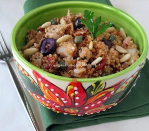 Quinoa al baccalà - Gluten Free Travel and Living