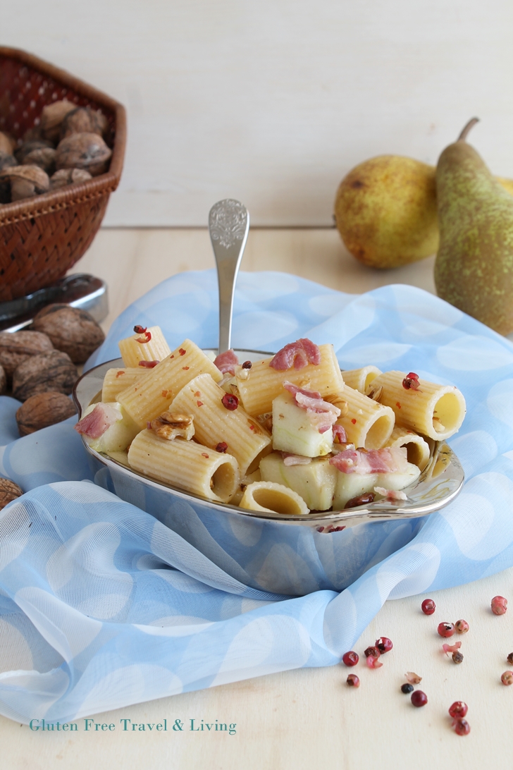 Insalata di pasta con le pere senza glutine - Gluten Free Travel and Living