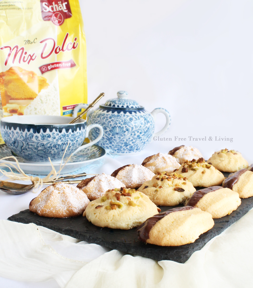 Petits fours senza glutine con la Mix C Schaer - Gluten Free Travel and Living