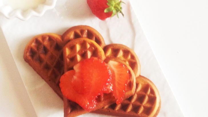 Waffel dolce senza glutine