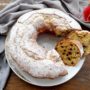 Ciambella al mascarpone con gocce di cioccolato