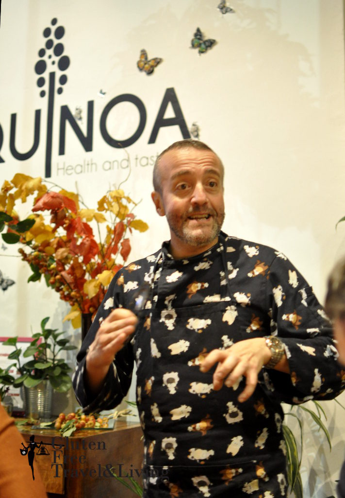 Chef Simone Bernacchioni del Ristorante Quinoa di Firenze