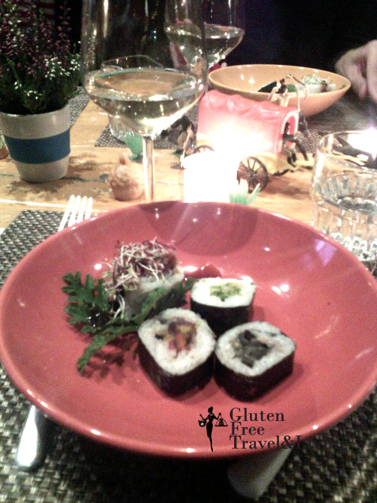 Sushi sano perché vegetariano - Ristorante Quinoa - Firenze