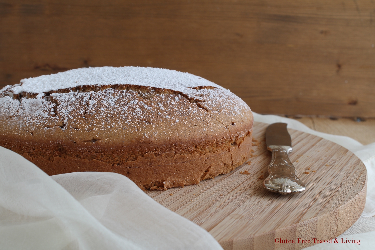 Torta alla farina di castagne senza glutine - Gluten Free Travel and Living