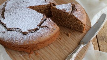 Torta alla farina di castagne senza glutine