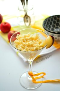 granita mela annurca  - Gluten Free Travel and Living