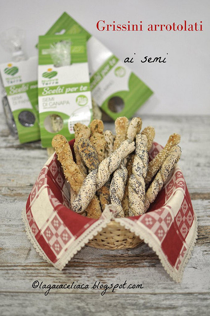 Grissini arrotolati ai semi - Gluten Free Travel and Living Grissini arrotolati ai semi - Gluten Free Travel and Living