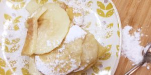 Torta di mele invisibile