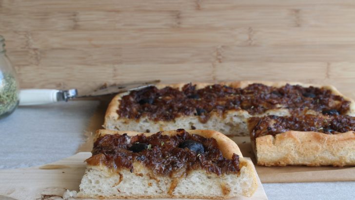 Pissaladière senza glutine