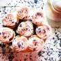 Cupcakes al limone con mascarpone al melograno e miele