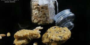 Biscotti di ceci vegan, senza farina, senza lievito