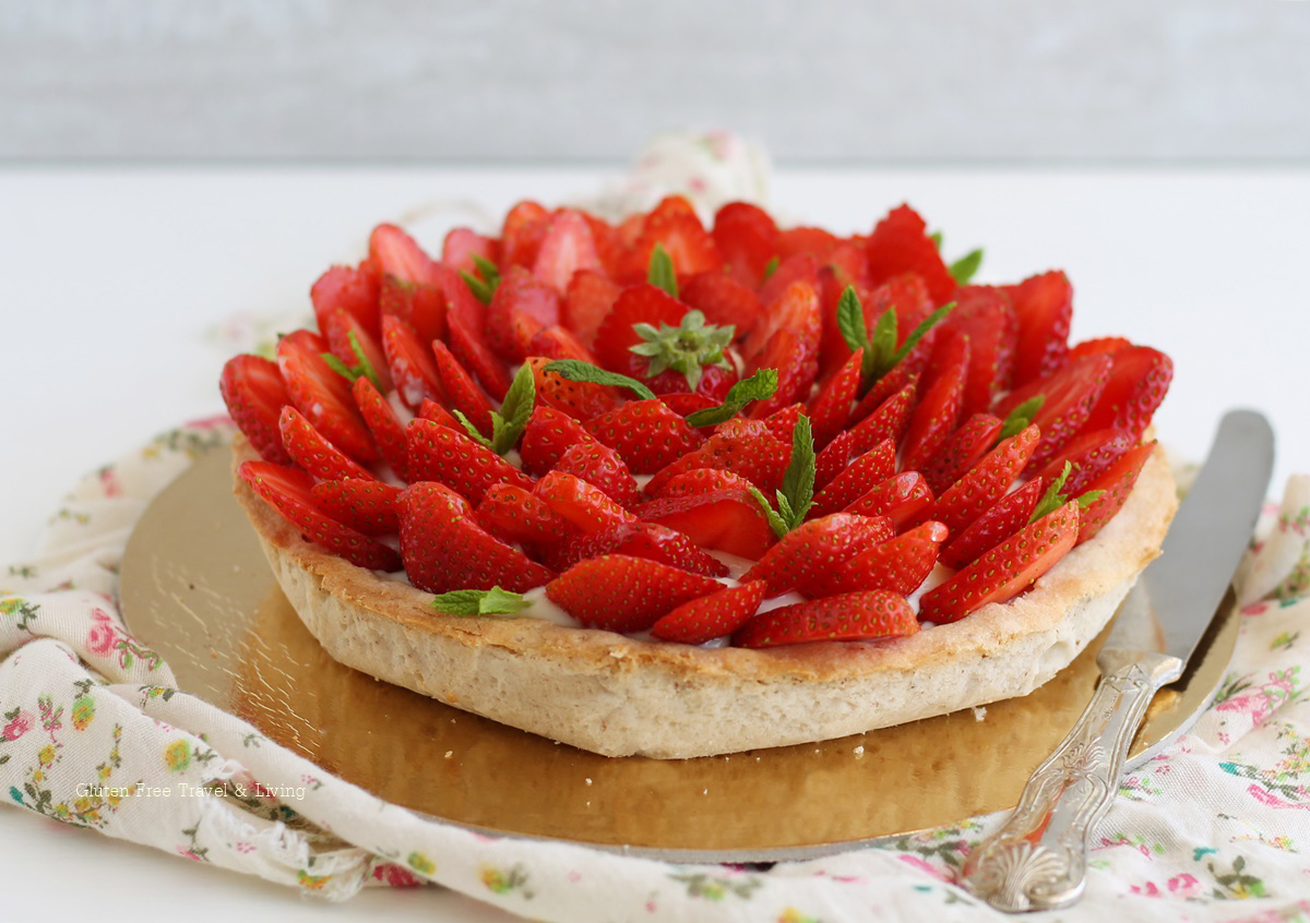 Crostata alle fragole di Cyril Lignac, senza glutine - Gluten Free Travel and Living