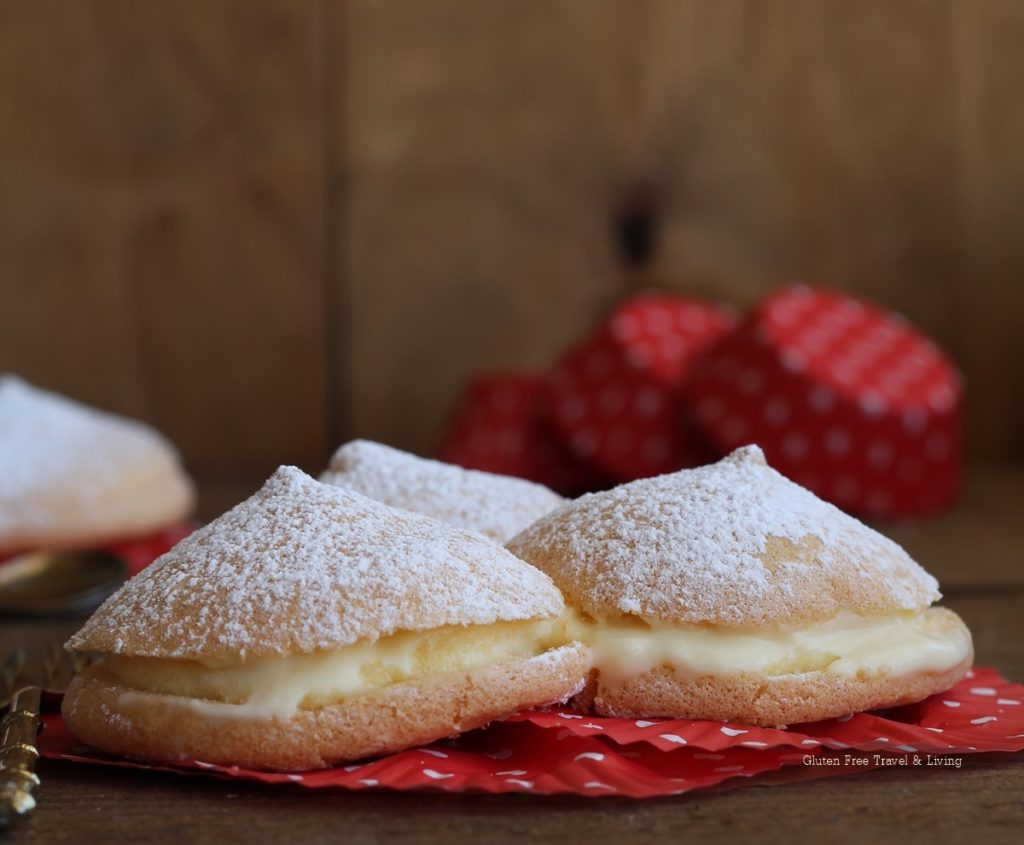 Sise delle monache senza glutine per la rubrica &quot;Le ricette del cuore&quot;