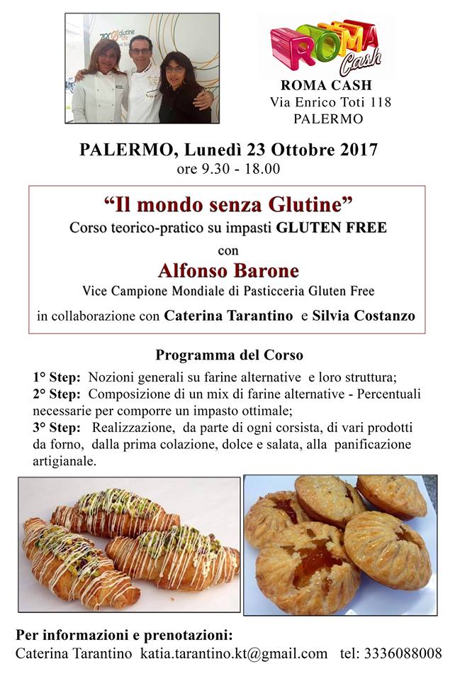 Alfonso Barone e il suo corso gluten free - Gluten Free Travel and Living