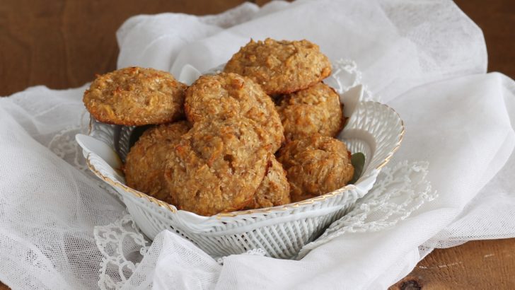 Biscotti quinoa, banane e mele senza glutine