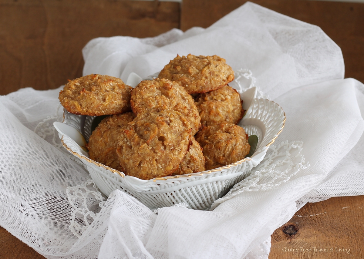 Biscotti quinoa, banane e mele senza glutine - Gluten Free Travel and Living