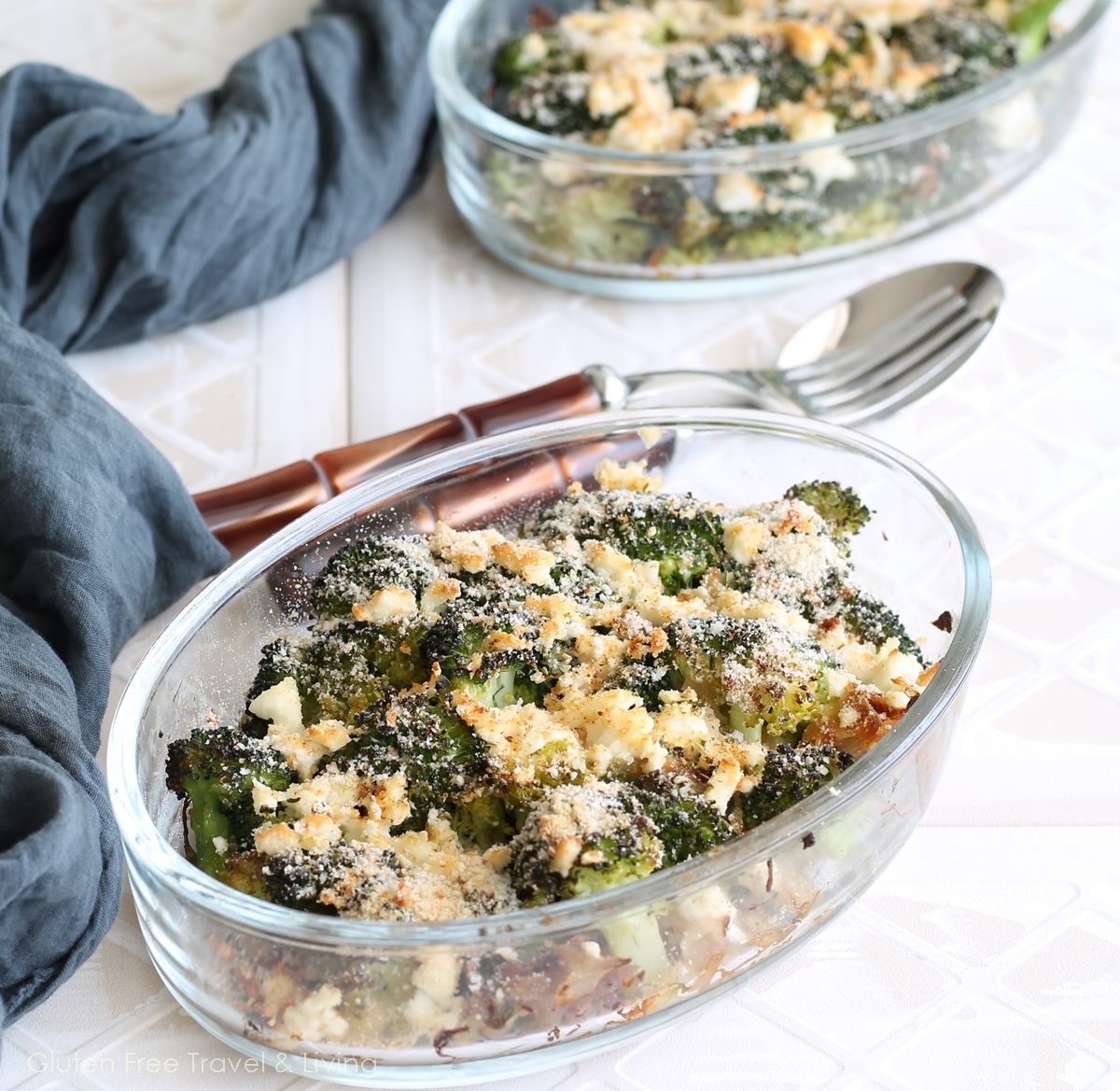 Gratin di broccoli e feta senza glutine - Gluten Free Travel and Living