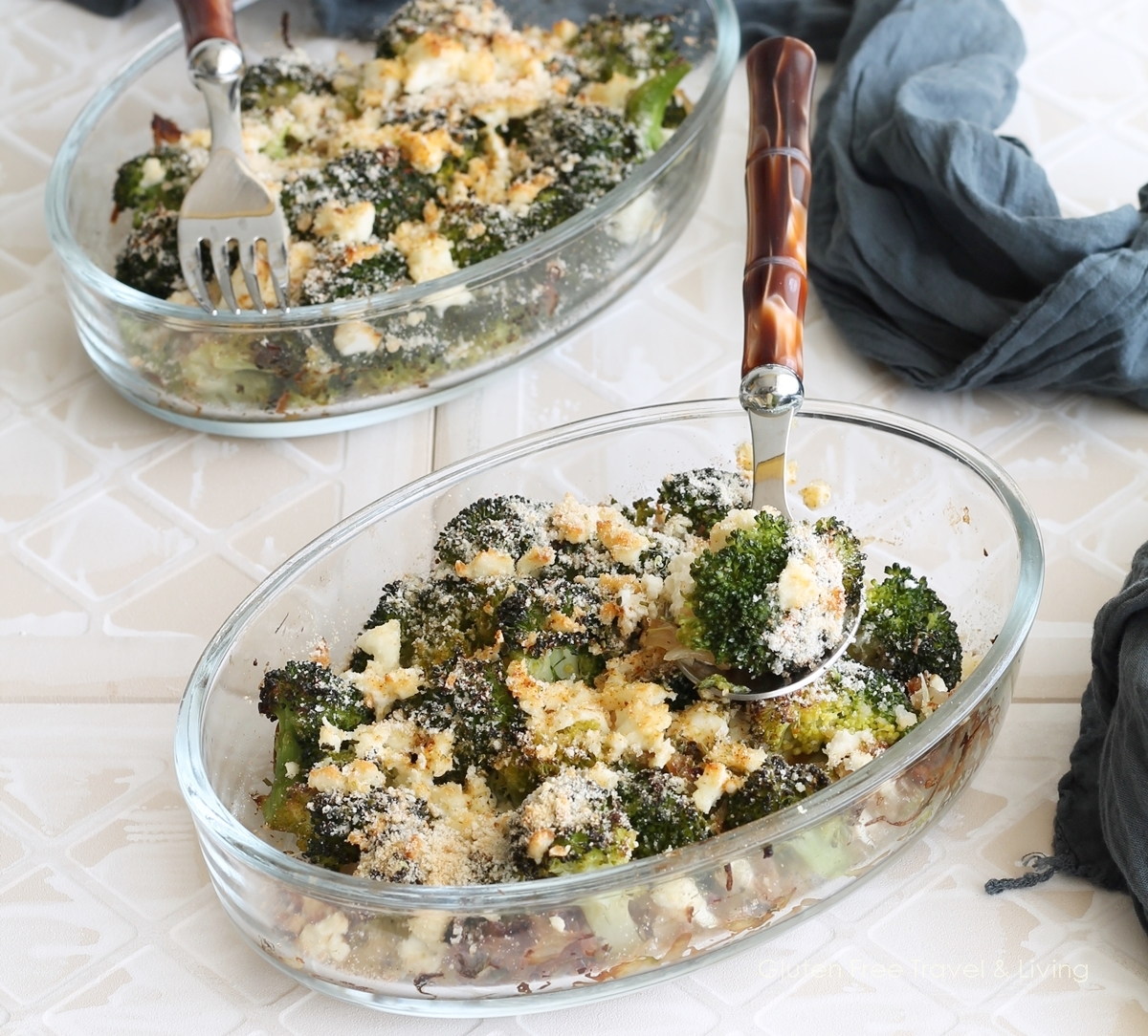 Gratin di broccoli e feta senza glutine - Gluten Free Travel and Living