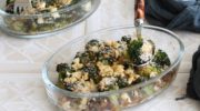 Gratin di broccoli e feta senza glutine