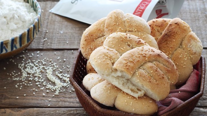 Pane senza glutine con farina semintegrale Molino Rosso