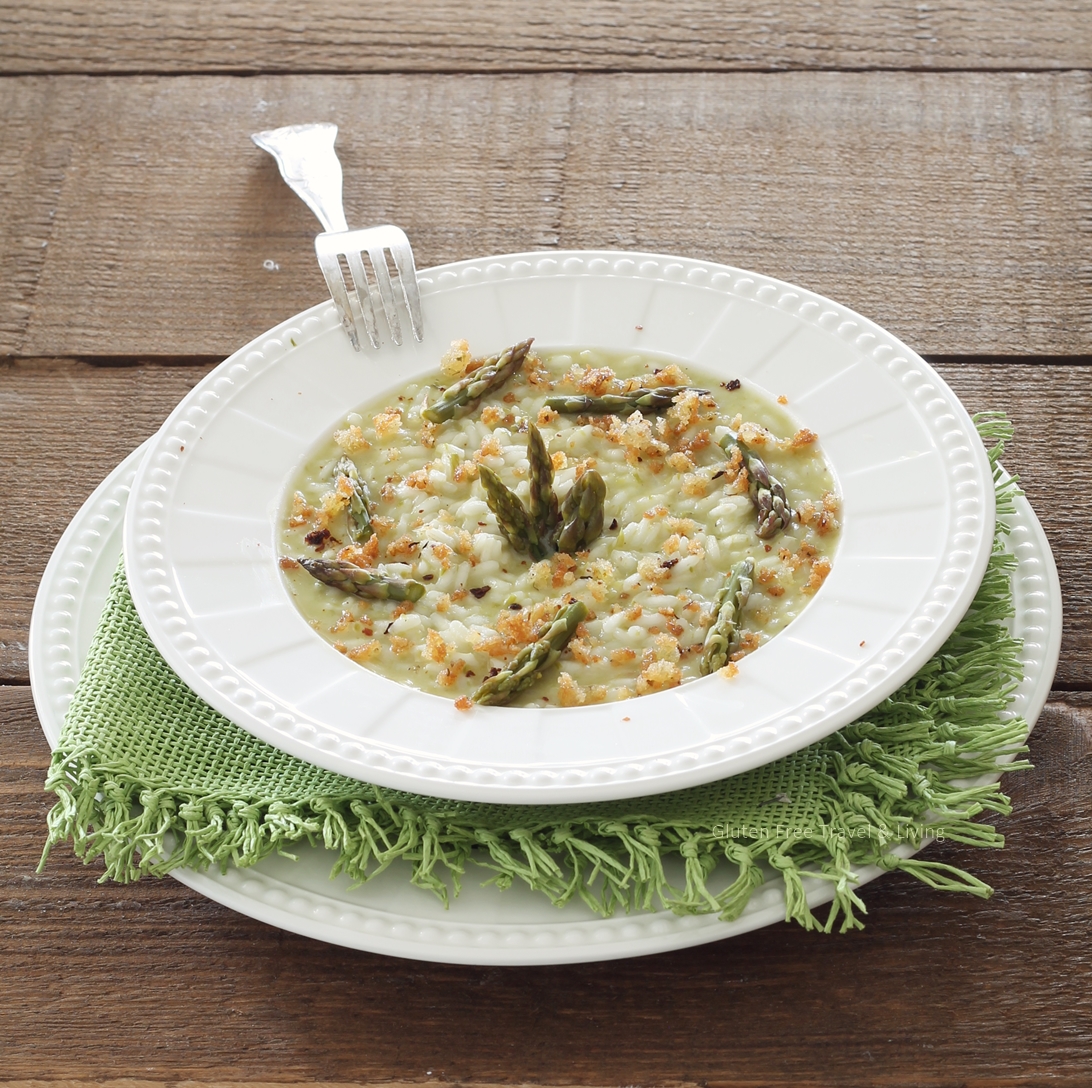 Risotto senza glutine con asparagi - Gluten Free Travel and Living