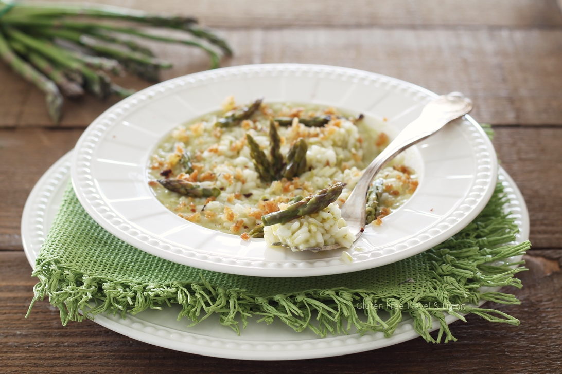 Risotto senza glutine con asparagi - Gluten Free Travel and Living