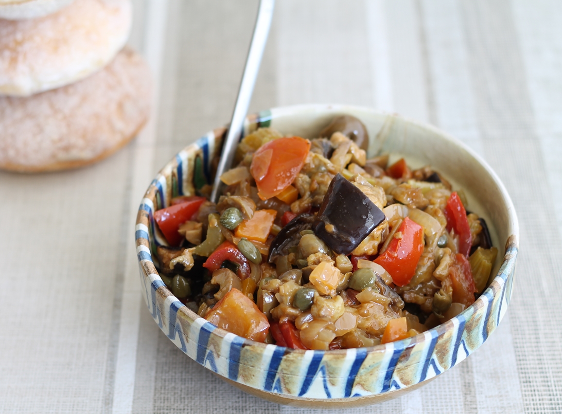 Caponata di melanzane alla siciliana - Gluten Free Travel and Living