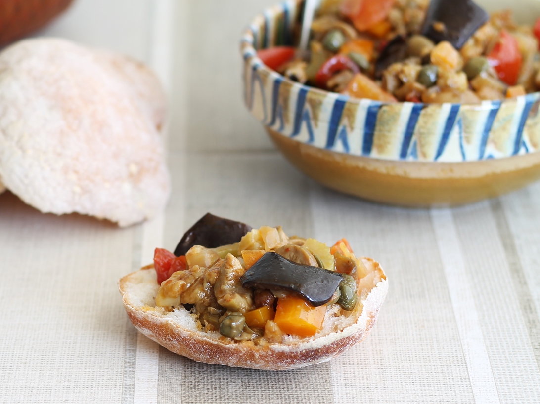 Caponata di melanzane alla siciliana - Gluten Free Travel and Living