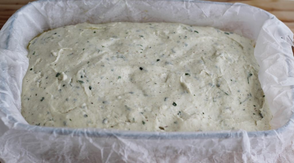 Focaccia verde senza glutine, senza lattosio e senza mix - Gluten Free Travel and Living