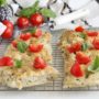 Focaccia verde senza glutine, senza lattosio e senza mix